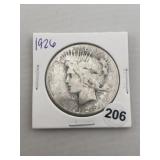 1926 Peace Silver Dollar Coin