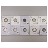 10 Roosevelt Dimes