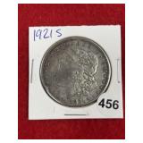 1921 S Morgan Silver Dollar Coin