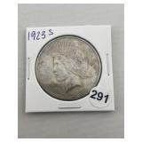 1923 S Peace Silver Dollar Coin