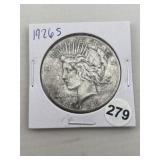 1926 S Peace Silver Dollar Coin