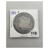 1900 O Morgan Silver Dollar Coin