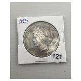 1925 Peace Silver Dollar Coin