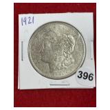 1921 Morgan Silver Dollar Coin