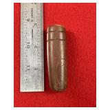 Engraved Redstone Pipe Indian Artifact Arrowhead