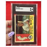 1960 Topps Mickey Mantle Baseball Card
