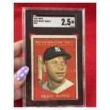 1961 Topps Mickey Mantle Baseball Card