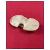 Quartz Bannerstone Indian Artifact Arrowhead