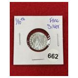 1/10th Fine Silver Coin