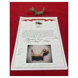 Popeyed Birdstone with Bannerstone Tom COA from Ha