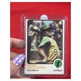 1973 Topps Reggie Jackson Baseball Card