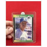 1989 Donruss Randy Johnson Baseball Card