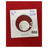 1/10th Fine Silver Coin