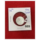 1/10th Fine Silver Coin