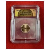 2025 ICG MS67 Last Year of Issue Penny Coin