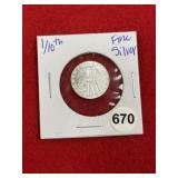 1/10th Fine Silver Coin