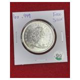 1 Ounce .999 Fine Silver Coin