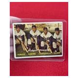 1957 Topps Dodgers Sluggers Baseball Card