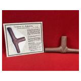 7 & 3/4" Historic Tee Pipe with Byron Anderson COA