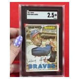 1967 Topps Hank Aaron Baseball Card