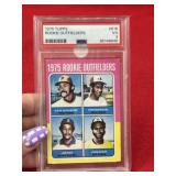 1975 Topps Rookie Outfielders Baseball Card