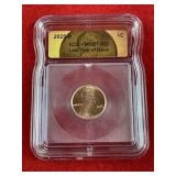 2025 ICG MS67 Last Year of Issue Penny Coin