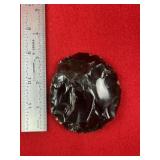 Obsidian Chipped Blade Indian Artifact Arrowhead