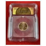 2025 ICG MS67 Last Year of Issue Penny Coin