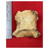 Chipped Axe Indian Artifact Arrowhead