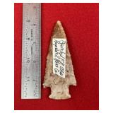 4 & 1/8" Hardin from Ross County, Ohio Indian Arti