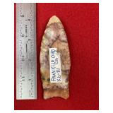 4 & 1/8" Clovis from Franklin County, Ohio Indian