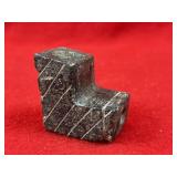 Engraved Stone Pipe Indian Artifact Arrowhead