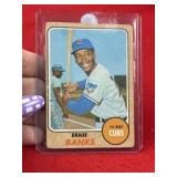 1968 Topps Ernie Banks Baseball Card