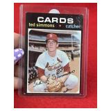 1971 Topps Ted Simmons Baseball Card