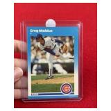 1987 Fleer Greg Maddux Baseball Card