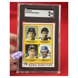 1978 Topps Rookie Shortstops Baseball Card