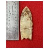 Folsom Indian Artifact Arrowhead
