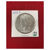 1923 S Peace Silver Dollar Coin