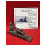 6 & 7/8" Eskimo Pipe with Byron Anderson COA from