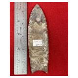 5 & 3/8" Clovis from Luna County, New Mexico India