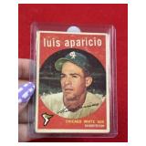 1959 Topps Luis Aparicio Baseball Card