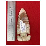 4" E-Notch Thebes Indian Artifact Arrowhead