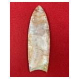 5 & 1/8" Clovis from Licking County, Ohio Indian A
