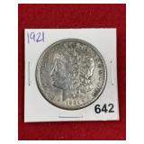 1921 Morgan Silver Dollar Coin