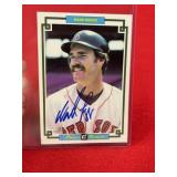 Wade Boggs Hand Signed Authentic Autograph