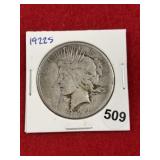 1922 S Peace Silver Dollar Coin
