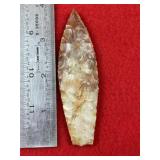 Agate Basin Indian Artifact Arrowhead