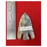 3" Calf Creek Indian Artifact Arrowhead