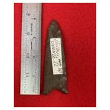 3 & 7/8" Dalton from Union County, Illinois Indian