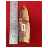 4 & 7/8" Clovis beautiful material Indian Artifact